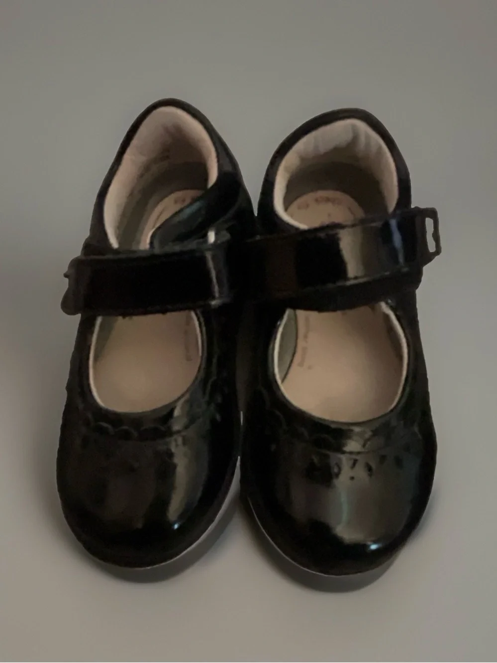 Stride Rite Black Patent Mary Jane Shoes for Kids